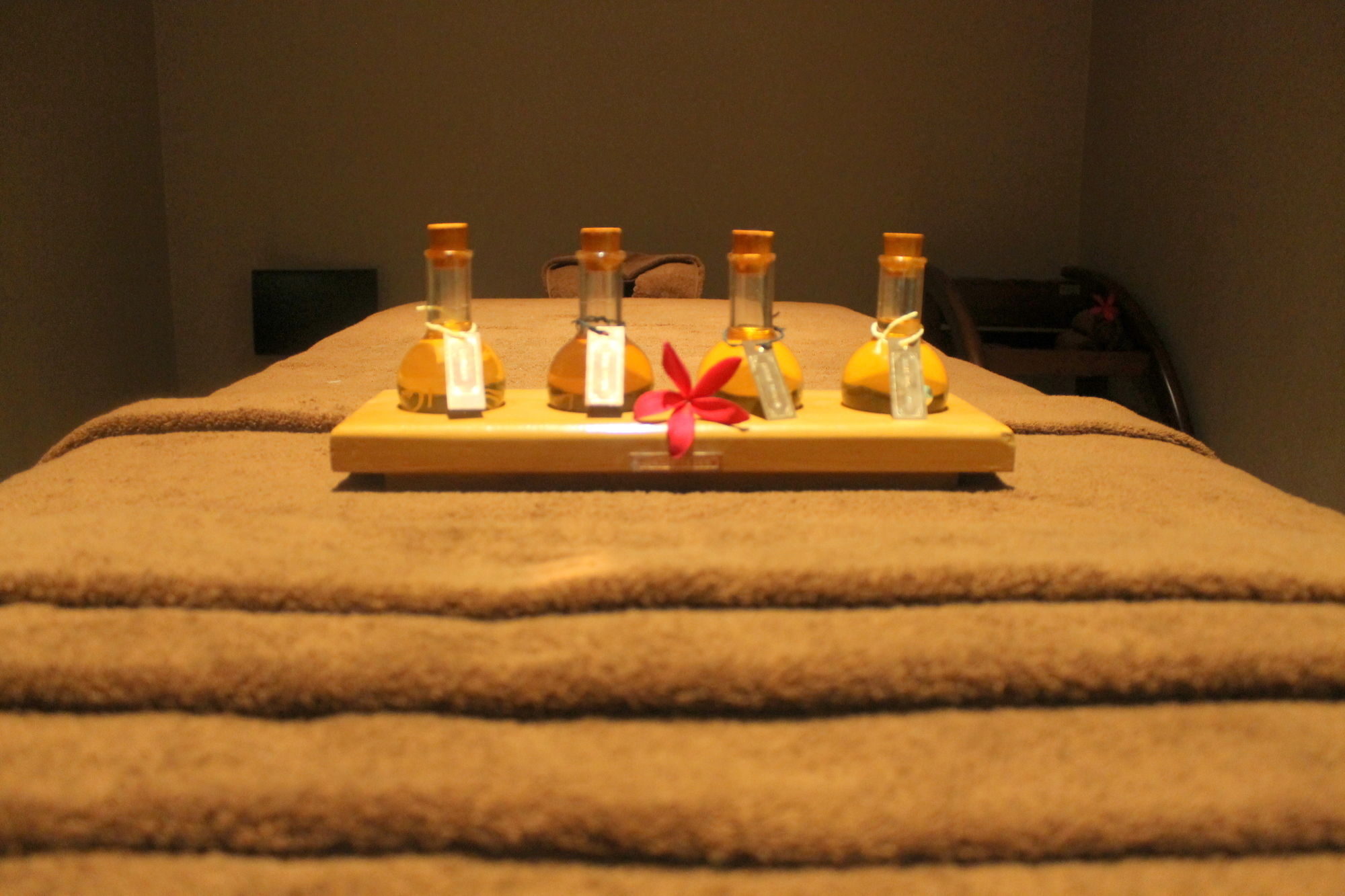 高知机场万怡酒店 尼杜巴塞莱 外观 照片 A massage bed at a spa